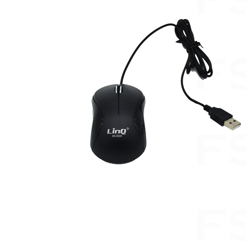 Mini Mouse Ottico Usb Con Filo Ergonomico 1200 Dpi Optical Nuovo - INmille