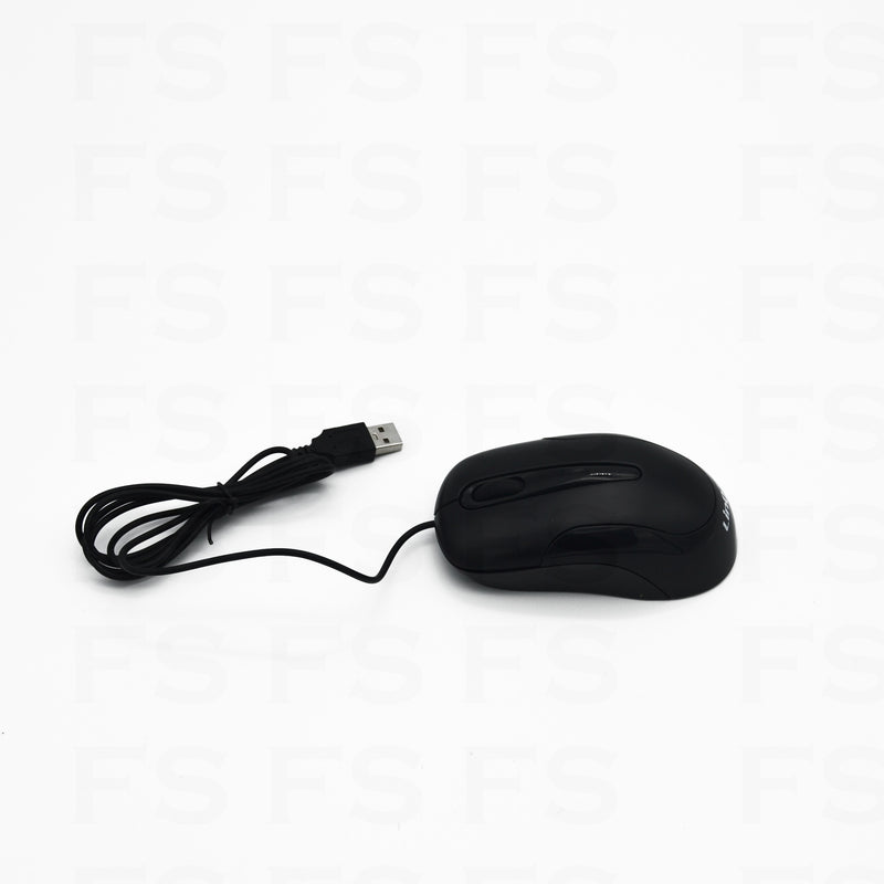 Mouse Ottico Usb  Ergonomico Con Filo - INmille