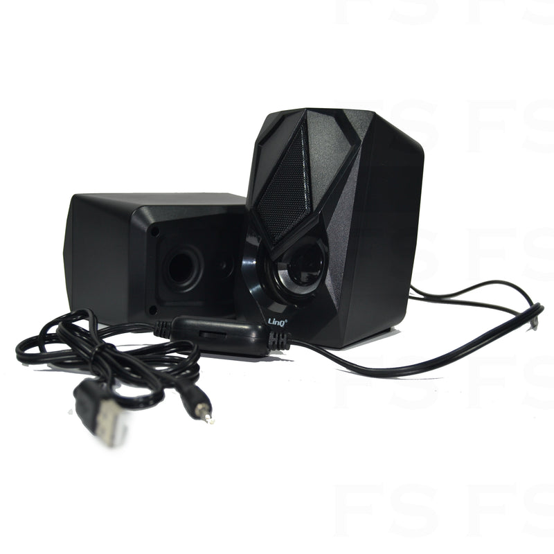 Casse Usb 2.0 Mini Speaker Con Luce Led Pc Notebook - INmille