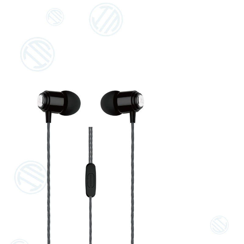 Auricolari Stereo Con Microfono Jack 3.5Mm
