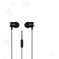 Auricolari Stereo Con Microfono Jack 3.5Mm