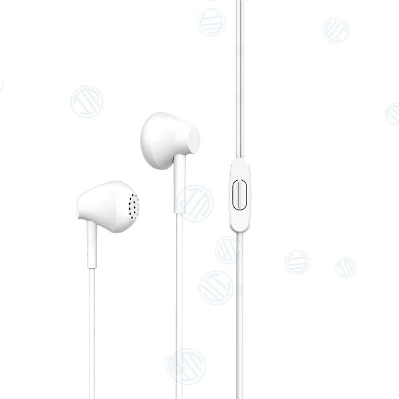 Auricolari Stereo Con Microfono Jack 3.5Mm