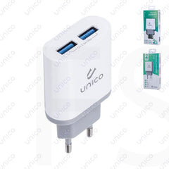 Caricatore Telefono Da Parete 2 Usb