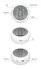 Termometro Igrometro Wifi Smart Temperatura Sensore Umidità Misuratore Alexa
