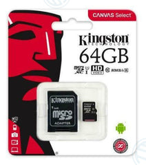 Scheda Memory Card Micro Sd Classe 1o + Adattatore