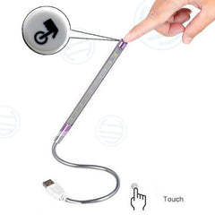 Lampada Luce a 10 Led Usb Touch