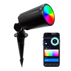 Faretto Da Giardino Wifi Intelligente Rgb