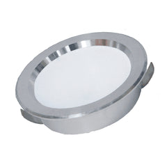 Faretto Led Da Incasso Tondo Argento 3W P-60
