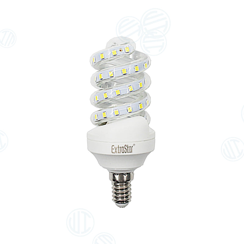 Lampadina Led a Spirale Trasparente 16W E14