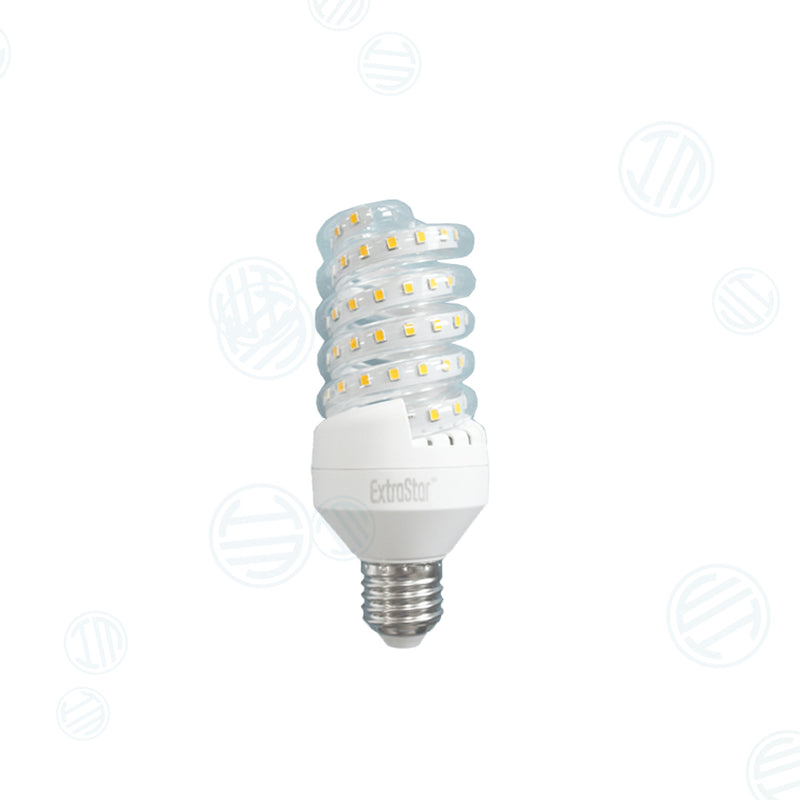 Lampadina Led a Spirale Trasparente 13W E27