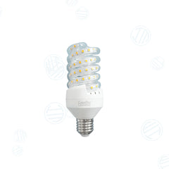 Lampadina Led a Spirale Trasparente 13W E27