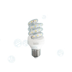 Lampadina Led a Spirale Trasparente 6W E27