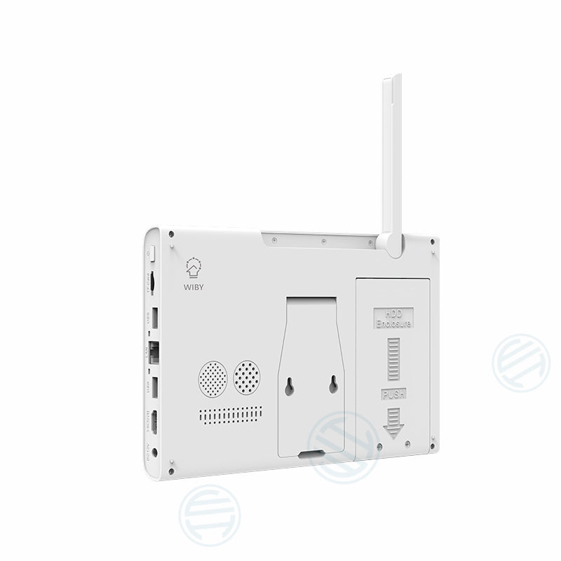 Kit Di 4 Telecamere Smart Wifi Con Schermo Nvr  8+4