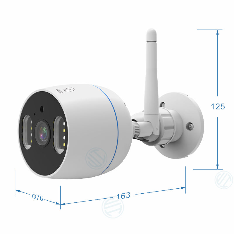 Kit Di 8 Telecamere Smart Wifi con Nvr  8+8