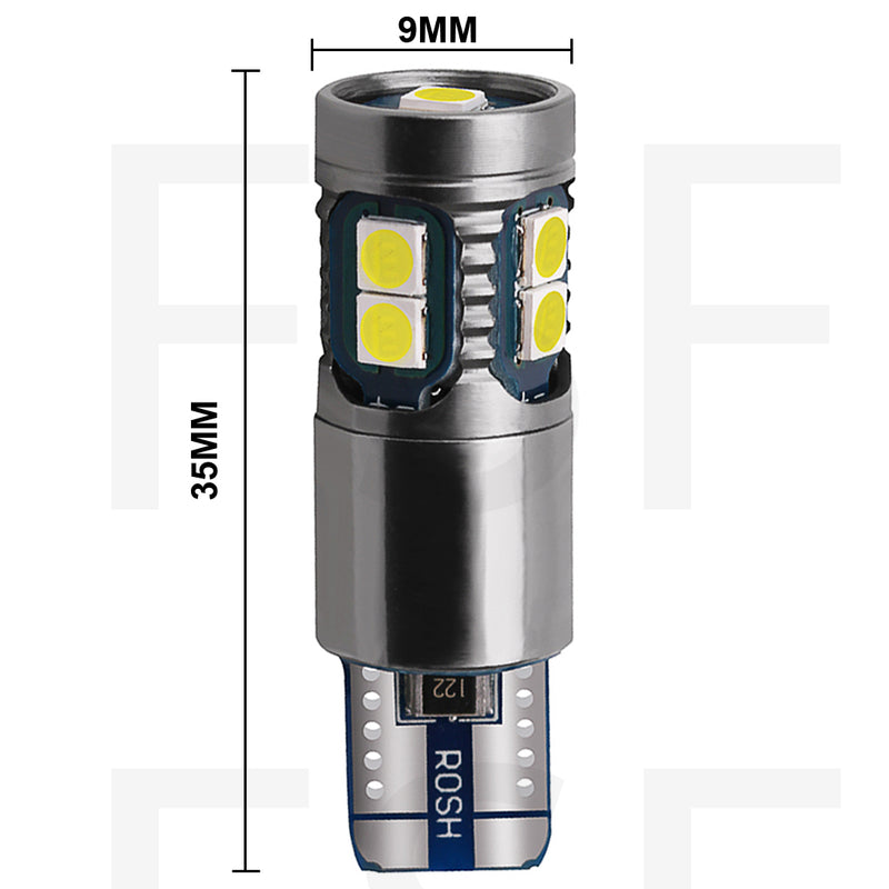 Lampadina Led T10 Per Auto 5W Luce Bianca