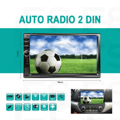 Autoradio Multimediale Arrango Ac79305 Schermo Lcd 7 Pollici