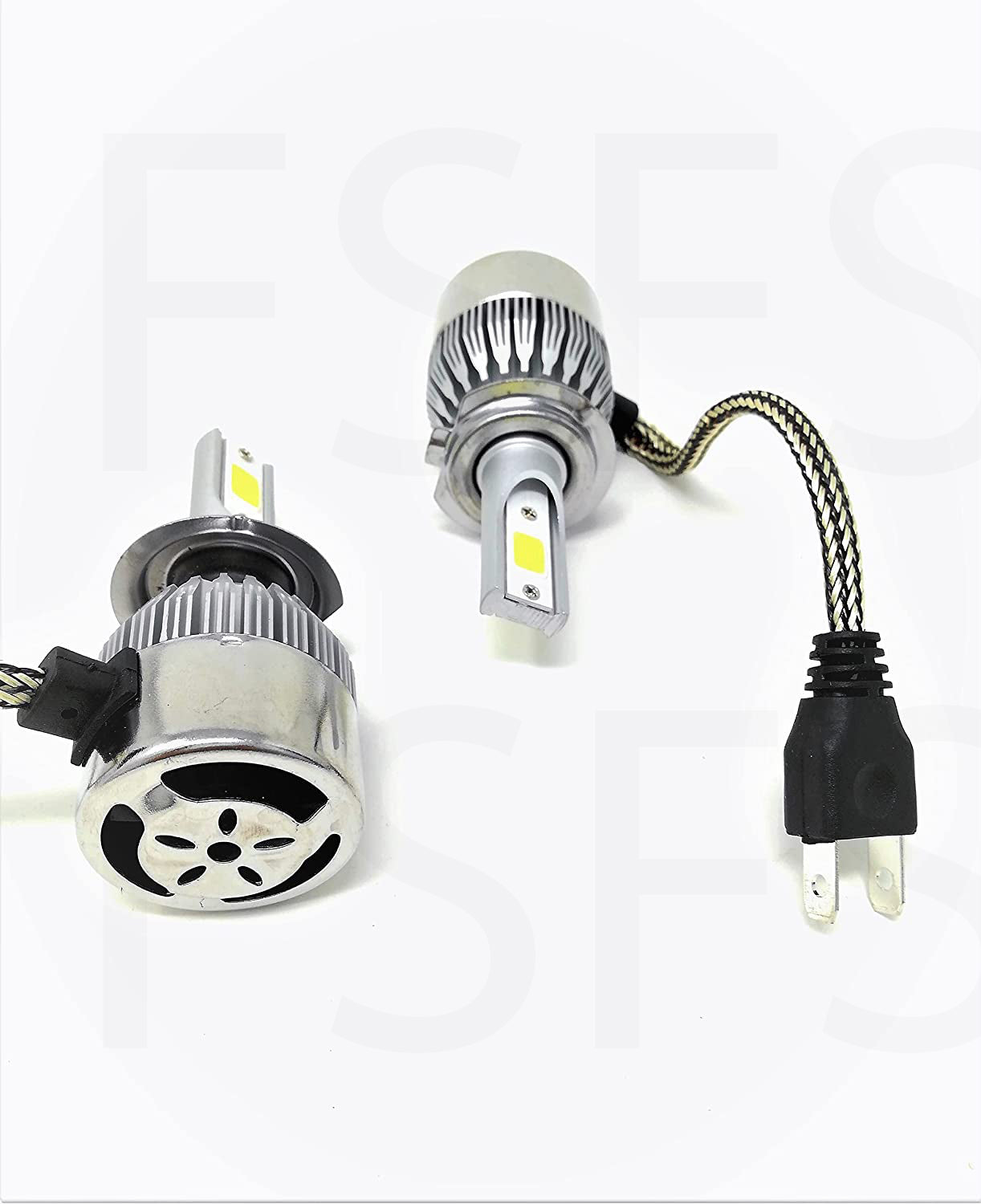 Coppia Lampadine Kit Fari Auto C6 H7 36 W Lampada Cob Lampadina Led Luce  Bianca