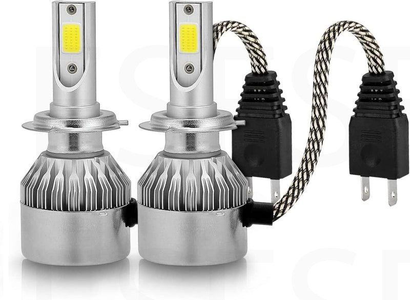 Coppia Lampade Auto Moto C6 H7 Led 3800lm 36w