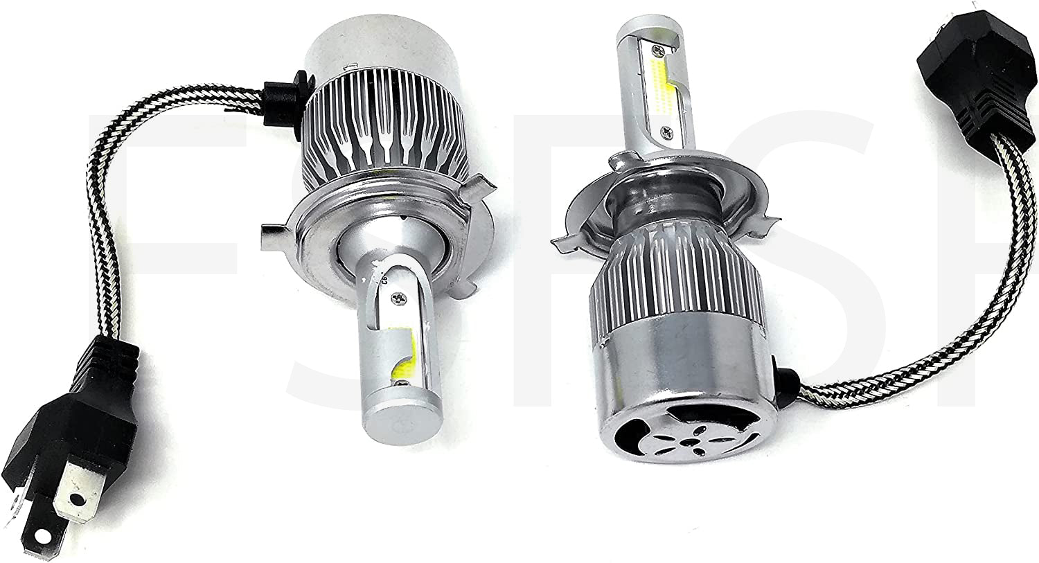 Coppia Lampade Auto Moto C6 H4 Led 3800lm 36w