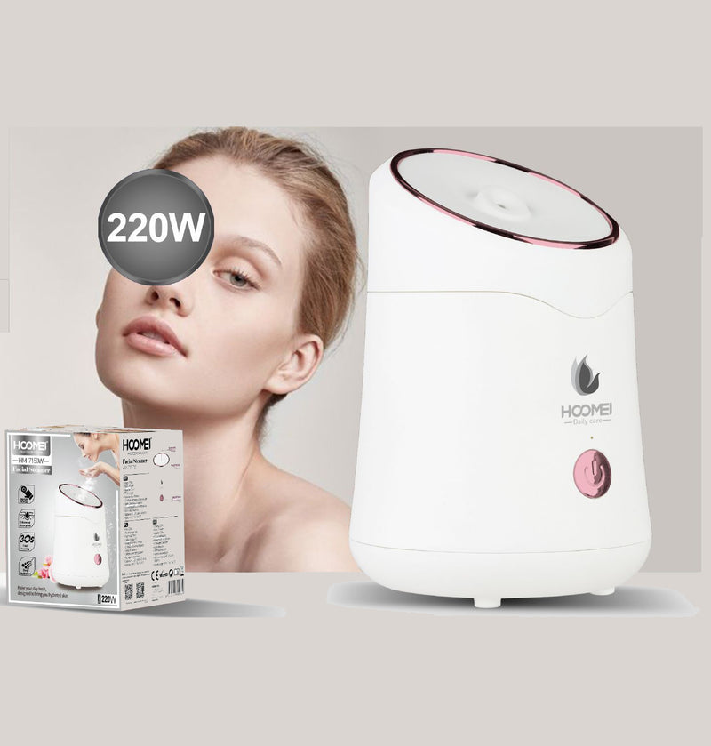 Sauna Facciale Pulizia Viso Steamer Cura Salute della Pelle Vapore