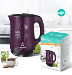 Bollitore elettrico interno acciaio 2000W scalda bevande 2,5 Lt acqua tisane tè