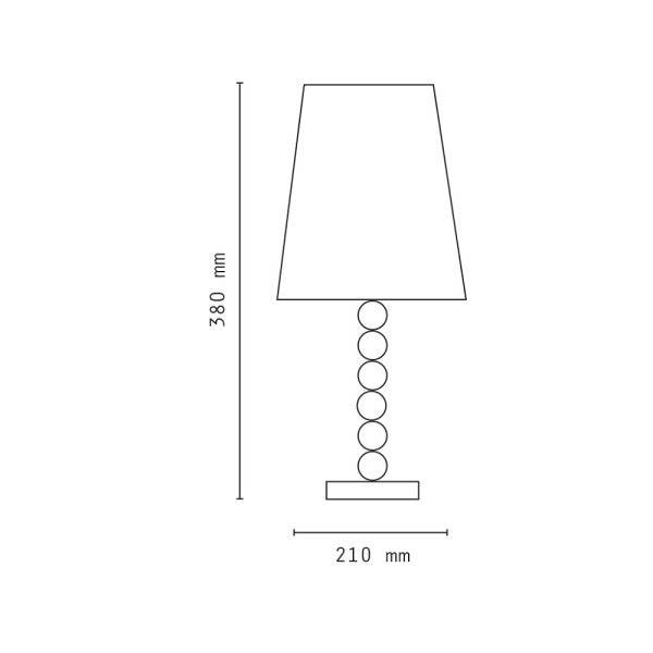 Lampada Tavolo Con Base In Legno Con Motivo Paralume Bianco Attacco E27