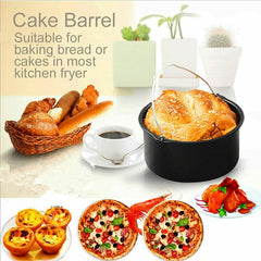 Tortiera Accessorio Per Friggitrice ad Aria Cestello per Pane Dolci 16CM