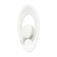 Applique In Vetro Ovale Led Luce Bianca Naturale Calda 9 W Lampada Da Parete Interno