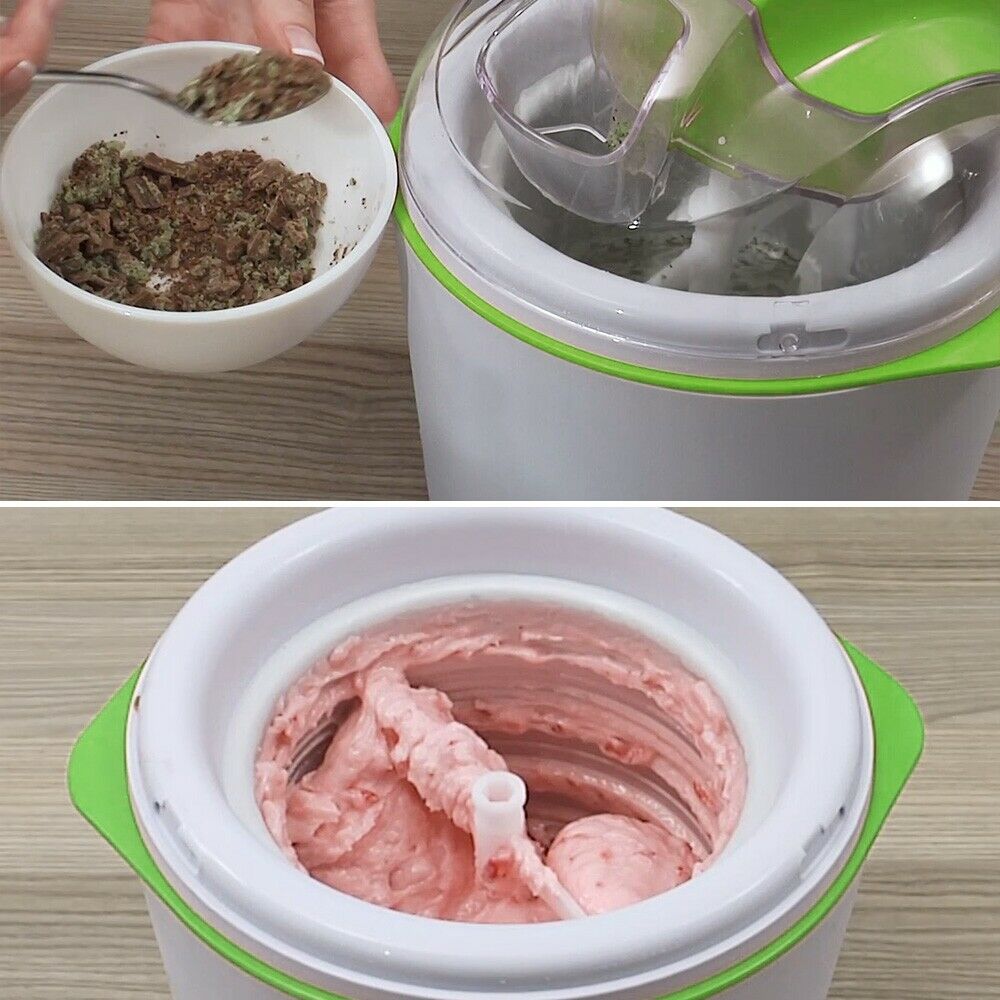 Gelatiera Professionale 1.4 Litri Macchina Per Gelati Sorbetti Yogurt