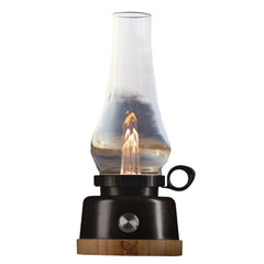 Lampada Led Da Tavolo 3.2w Luce Effetto Fiamma Lanterna Ricaricabile Dimmerabile
