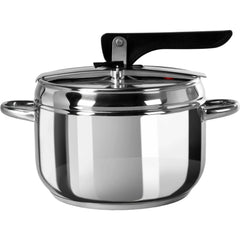Pentola A Pressione Inox 5/7 Litri Induzione Cottura A Pressione Acciaio Inox