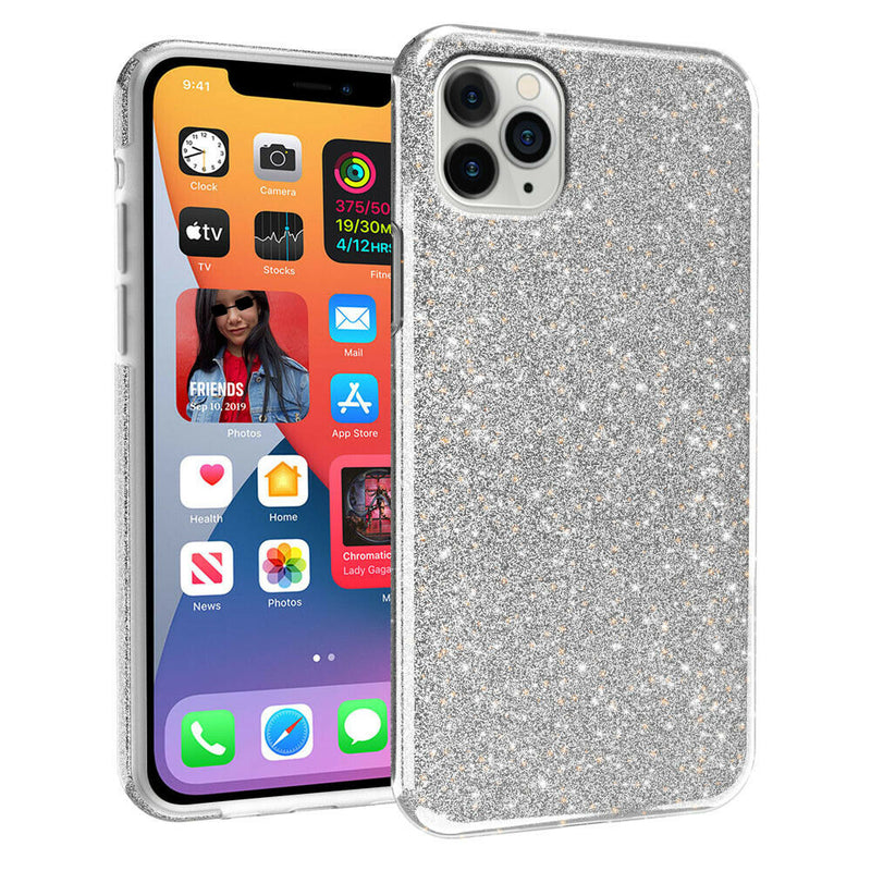Custodia Cover Per Iphone 11 Pro Max Glitter Viola - INmille