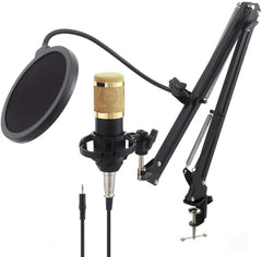 Kit Microfono A Condensatore Professionale Per Live Streaming Studio Computer Pc