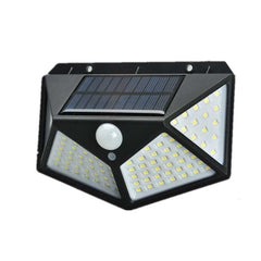 Faro Esterno Crepuscolare Ad Energia Solare 100 Led Con Sensore Di Movimento