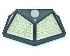 Faro Esterno Crepuscolare Ad Energia Solare 100 Led Con Sensore Di Movimento