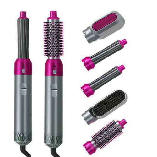 Phon Spazzola Asciugacapelli 5 In 1 Accessori Intercambiabili Ceramica e Ioni