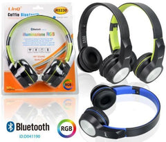 Cuffie Bluetooth Con Illuminazione Rgb